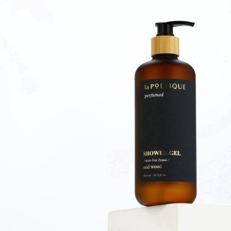 The shower gel perfumed, 500 ml, aroma OUD Wood, Lapoetique-10