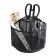 Chancellular accessories stand Calligrata, 5 departments, mesh, metal, black