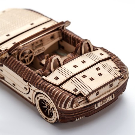 Wooden designer Drovo "Roger car 007"-4