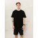 Male T-shirt, size 64-66, black color