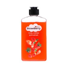 Гель-скраб для душа Milv "STRAWBERRY", 340 мл