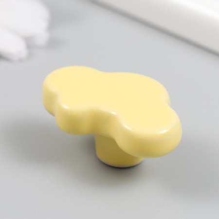 Pen for the casket ceramics, metal "machine" yellow 3.2x4.8x2.2 cm-1