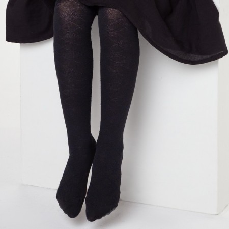 Pantyhose children, dark blue color, height 146-152-2