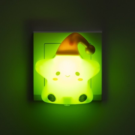 Night Star "Asterisk in the cap" 1W LED Green 6.5x8x8.5cm-6