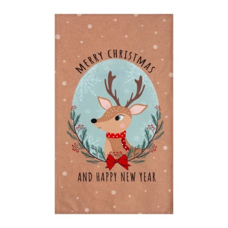 New Year's gift set of Ethel Deer: kitchen towel, grab, silicone shape-1