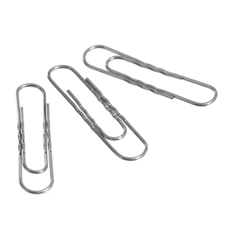 Office clerk Globus, 50 pcs., 50 mm, without coating, corrugated-5