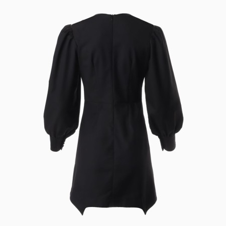 Women's dress Minaku: Casual Collection Black Color, Rr. 48-8