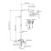 The shower system wasserkraft a185.257.155.wm, tropical shower, shower, white