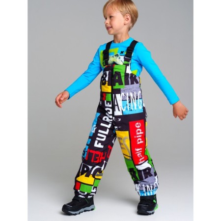 Winter kit for the boy PlayTode: jacket and semi -combineson, height 116 cm-6