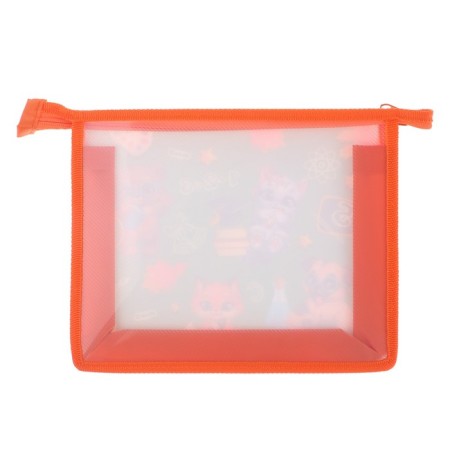 Folder for notebooks A5, 230 x 190 x 50 mm, lightning from above, plastic, calligrata "animals"-2