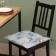 Siddle on the chair Ethelw Poppies 42x42 cm, 100% cotton, reps 210 g/m2