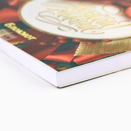 New Year's gift set, notebook 90x90 and Plastic pen “Happy New Year! Make a desire "-4
