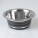 Standard color bowl with strip, 225 ml, black