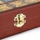 Board game 3 in 1 "Mosaic": chess, backgammon, checkers, board wood 40 x 40 cm