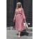 Women's dress, size 46, pink color
