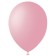 Latex ball 12 ", pastel, set 100 pcs., Pink color