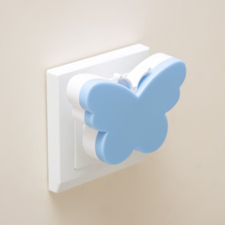 Nightmare "butterfly" LED 1W Blue 9x6x6 cm Risalux-2