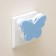 Nightmare "butterfly" LED 1W Blue 9x6x6 cm Risalux