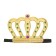 Carnival crown "King" on the elastic band, Mix colors