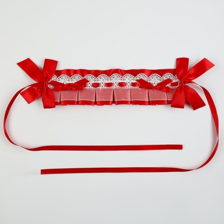 Carnival bandage "Lolita", red color-2