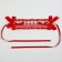 Carnival bandage "Lolita", red color