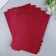 Foamiran glitter Magic 4 Hobby 2 mm cent. raspberry, 20x30 cm