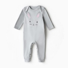 Combineson crumb I am Baby Bunny, height 62-68, gray