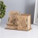 The desktop organizer "Snowman" 18x12.5x9 cm (set of 8 parts)