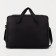 Road bag with lightning, with an increase, external pocket, long belt, black color
