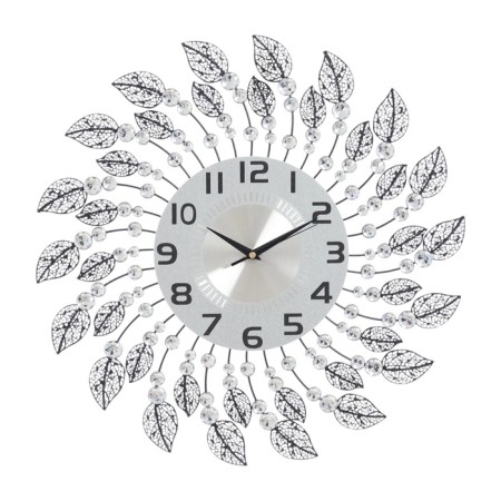 Watching clock, series: openwork, "Castell", smooth move, 50 x 50 cm, d-22 cm