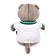 Soft toy "Basik in a T -shirt with a dragon", 25 cm