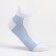 Women's socks, blue/white color, size 23