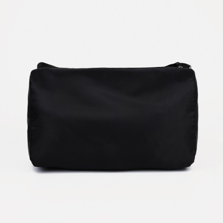 Sports bag on lightning, adjustable belt, black color-1