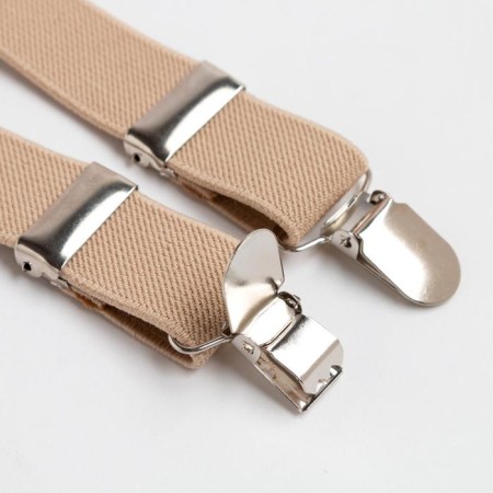 New Year's set for the boy KAFTAN "Bear" of the suspenders and a bow tie, rr 75 cm, polyester-3