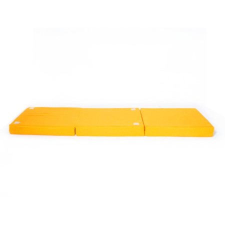 Pouffer "Mobile Matrass", size 67x61x33 cm, horn, orange-1