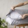 Set of pillowcases "era", size 50x70 cm, gray color, 2 pcs