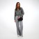 Women's bag over the shoulder Textura, small size, black color