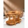 A table - a tray for wine with a removable menage of 4 ADELICA, 35 × 19 × 1.8 cm, height 21 cm, birch