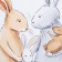 Towel "Ethel" Bunnies 40x73 cm, 100% HL, sarzha 190 g/m2