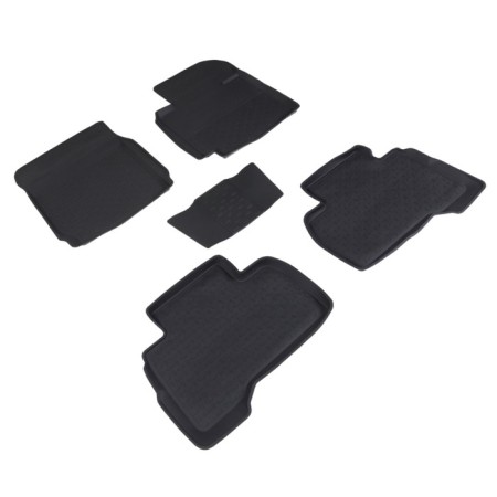 Rubber rugs with high side for Suzuki Grand Vitara III, 5 doors, 2005-