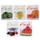 Notebook of 48 sheets in the cage "Fruits", cover coated cardboard, uf-lak, mix