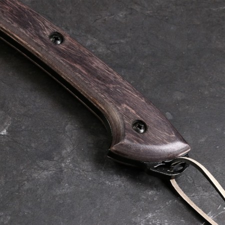 Forged ax "Mole" Article 45, handle - pierced veneer-1