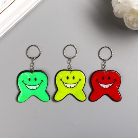 Tile plastic reflective "teeth" mix 5x5 cm-2