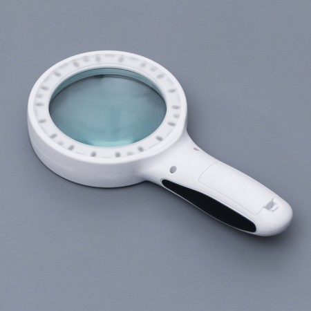 Magnifier 5x, d = 8cm, with backlight, white-4