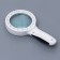 Magnifier 5x, d = 8cm, with backlight, white