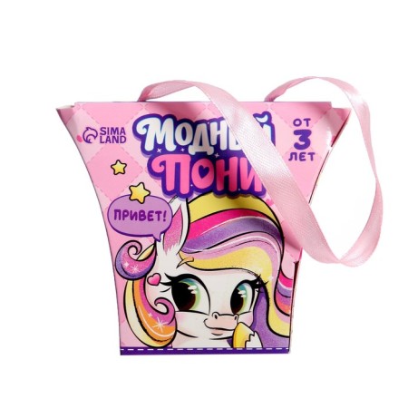 Toy-Surprise "Fashionable Pony" with stickers, mix-7
