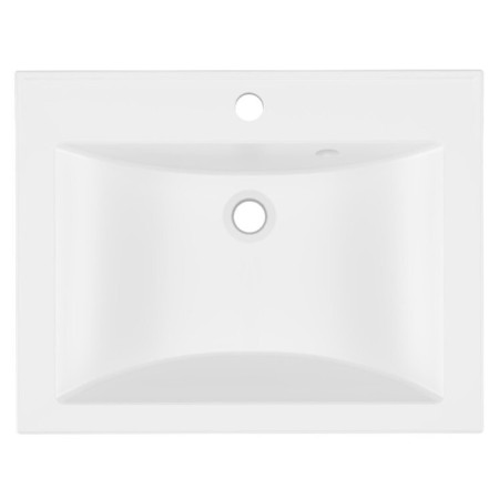 Paola Roma sink, half -surgical, 58 cm, rectangular-3