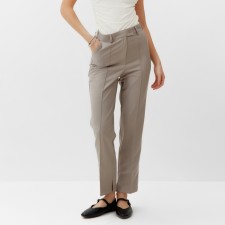 Women's pants Minaku: Casual Collection Beige Color, Rr. 52