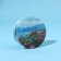 Mirror folding "beach", d = 7.5 cm, with an increase, the color of the blue