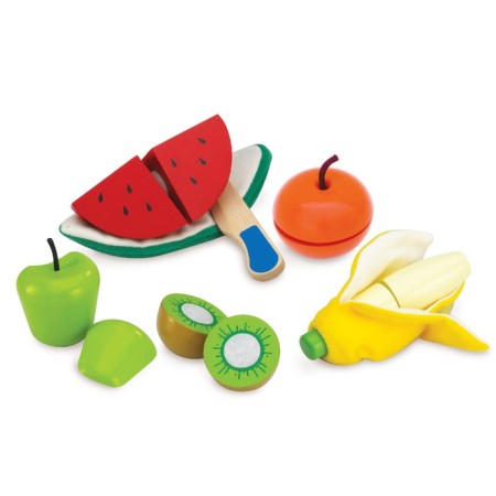 Game set "Fruit for cleaning and cutting", 5 pieces